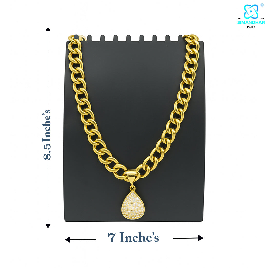 Elegant Chain Stand Organizer – Stylish Necklace & Chain Display Holder