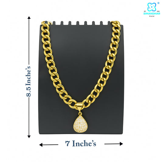 Elegant Chain Stand Organizer – Stylish Necklace & Chain Display Holder