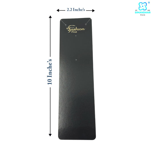 Premium Black Set Card for Fashion Jewellery Presentation