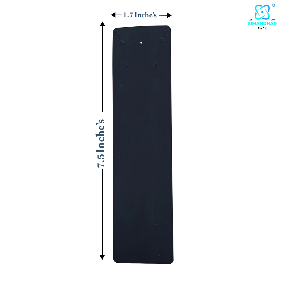 Premium Black Set Card for Fashion Jewellery Presentation