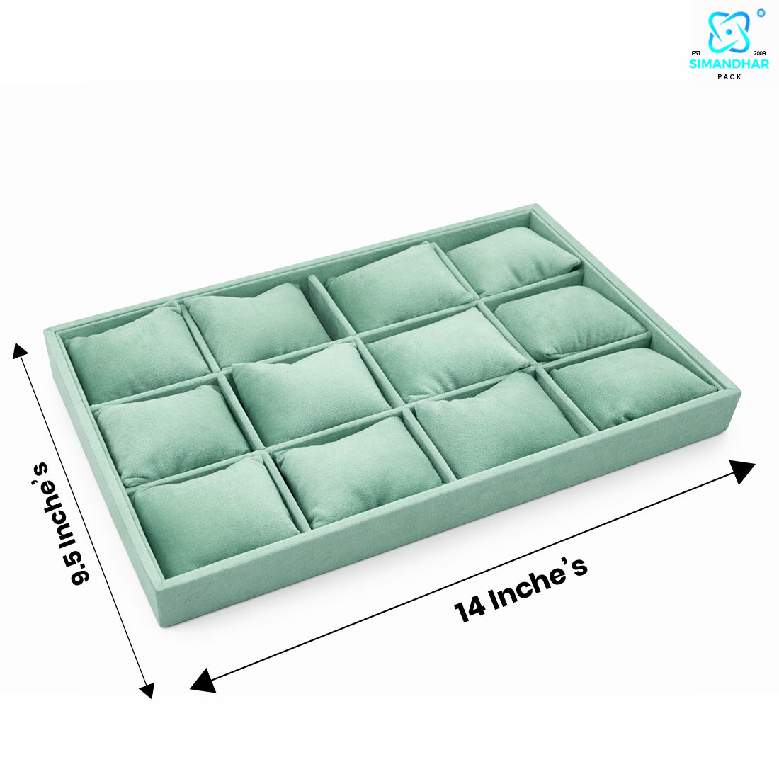 Premium Watch, Kada & Bracelet Cushion Tray for Jewellery Display