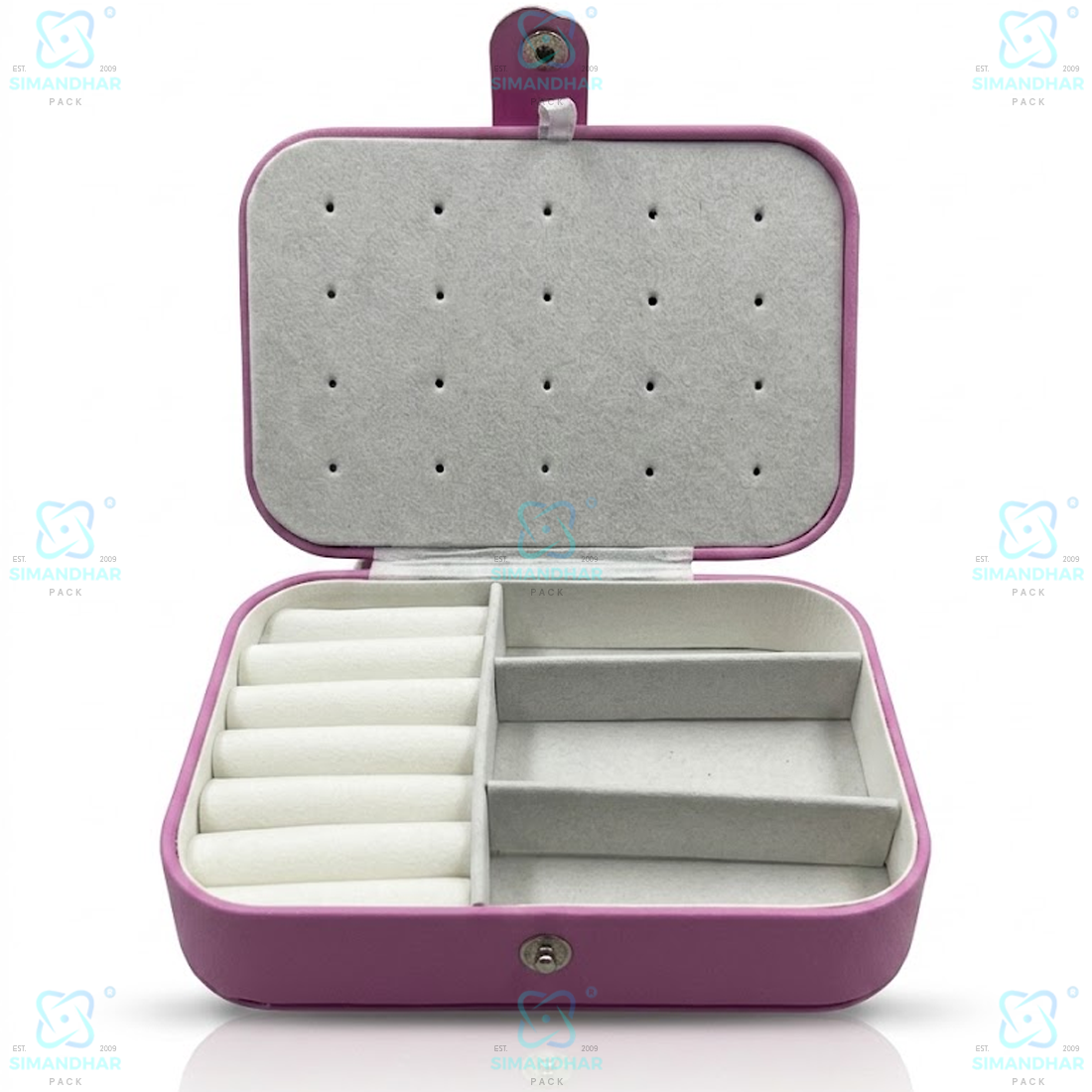 Jewellery Organizer Case for Rings, Earrings, Necklaces & Bracelets
