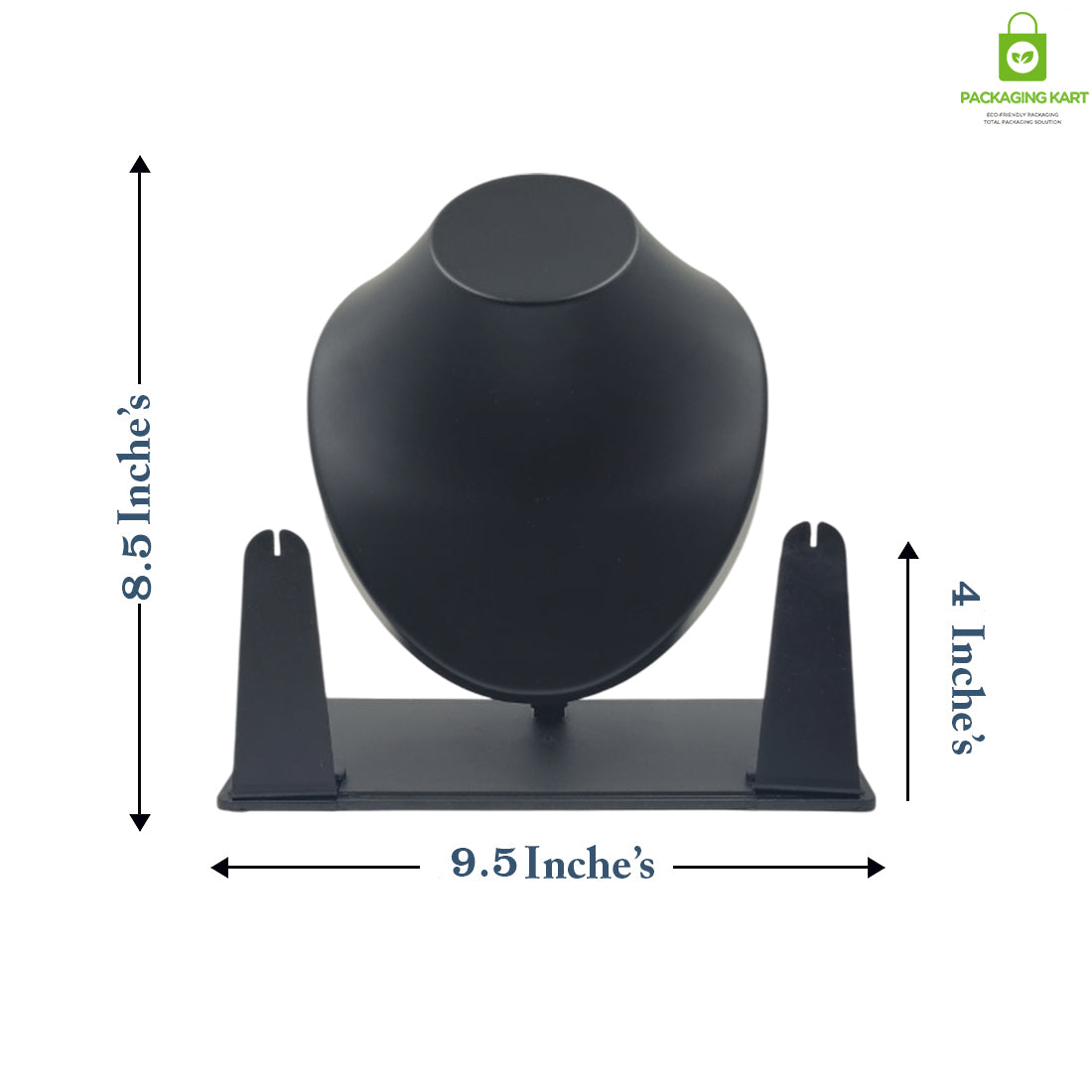 High-Quality Plastic Necklace Display Statue – Premium Jewellery Showcase Stand