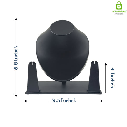 High-Quality Plastic Necklace Display Statue – Premium Jewellery Showcase Stand