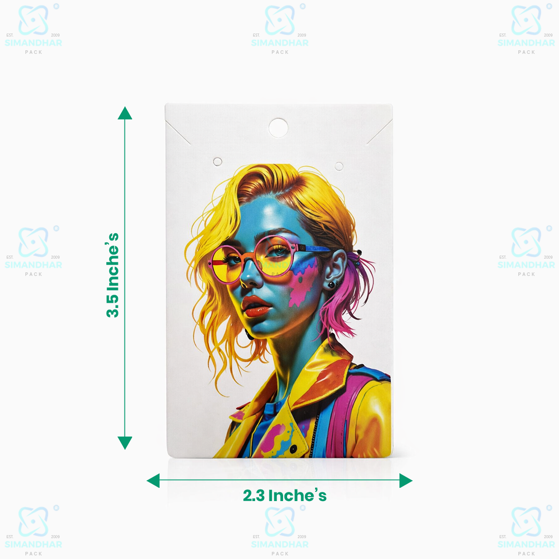 Jewellery Baby Chain Card Premium |  Necklace Pendant Display Card