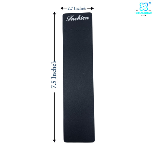 Premium Black Set Card for Fashion Jewellery Presentation