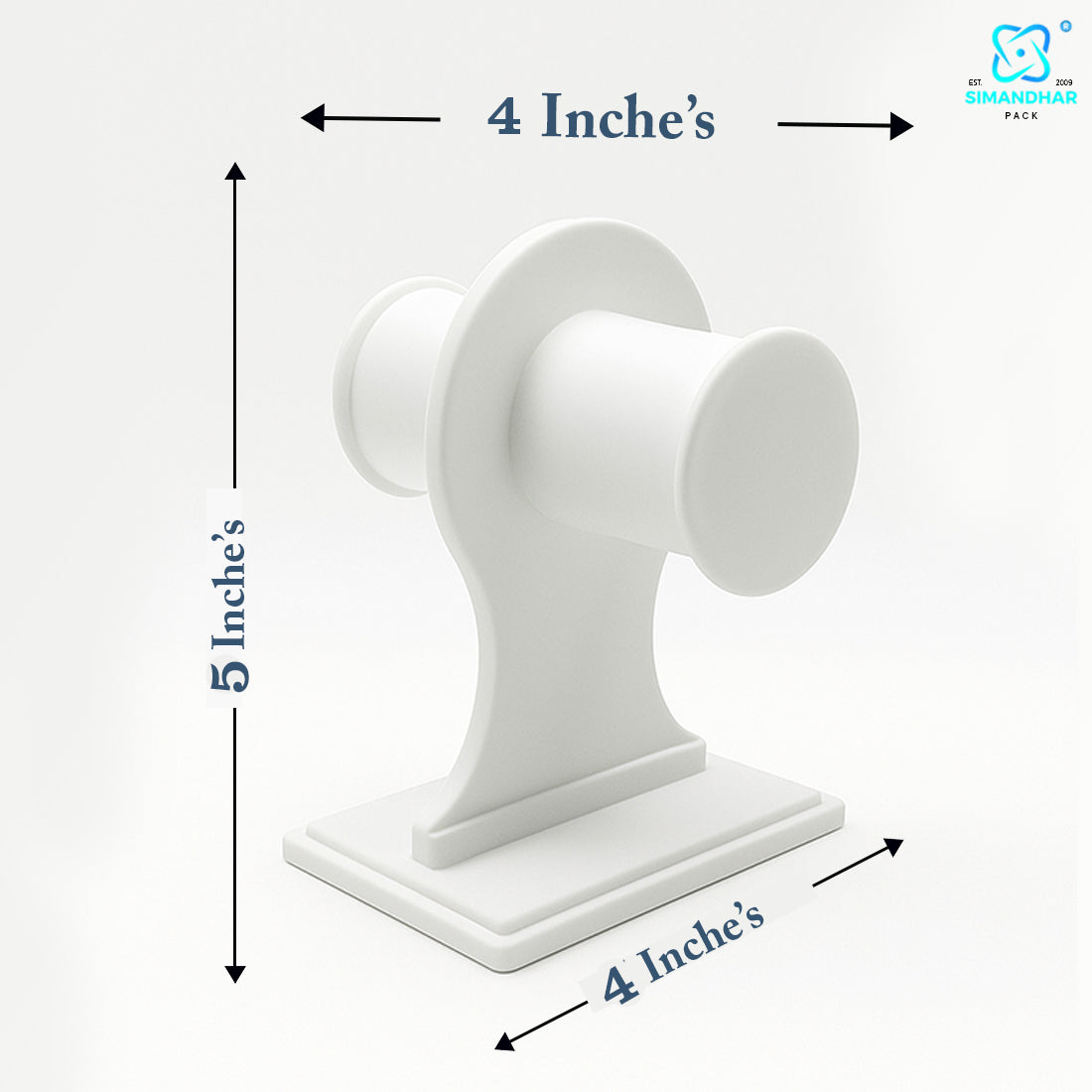 1 Roll white Bangle Display Stand for Shop & Home – Jewelry Organizer Holder
