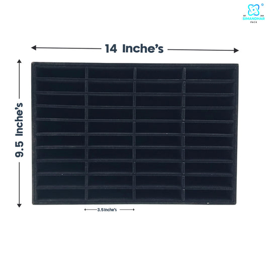 Compact Ring Organizer Tray for Rings Collection