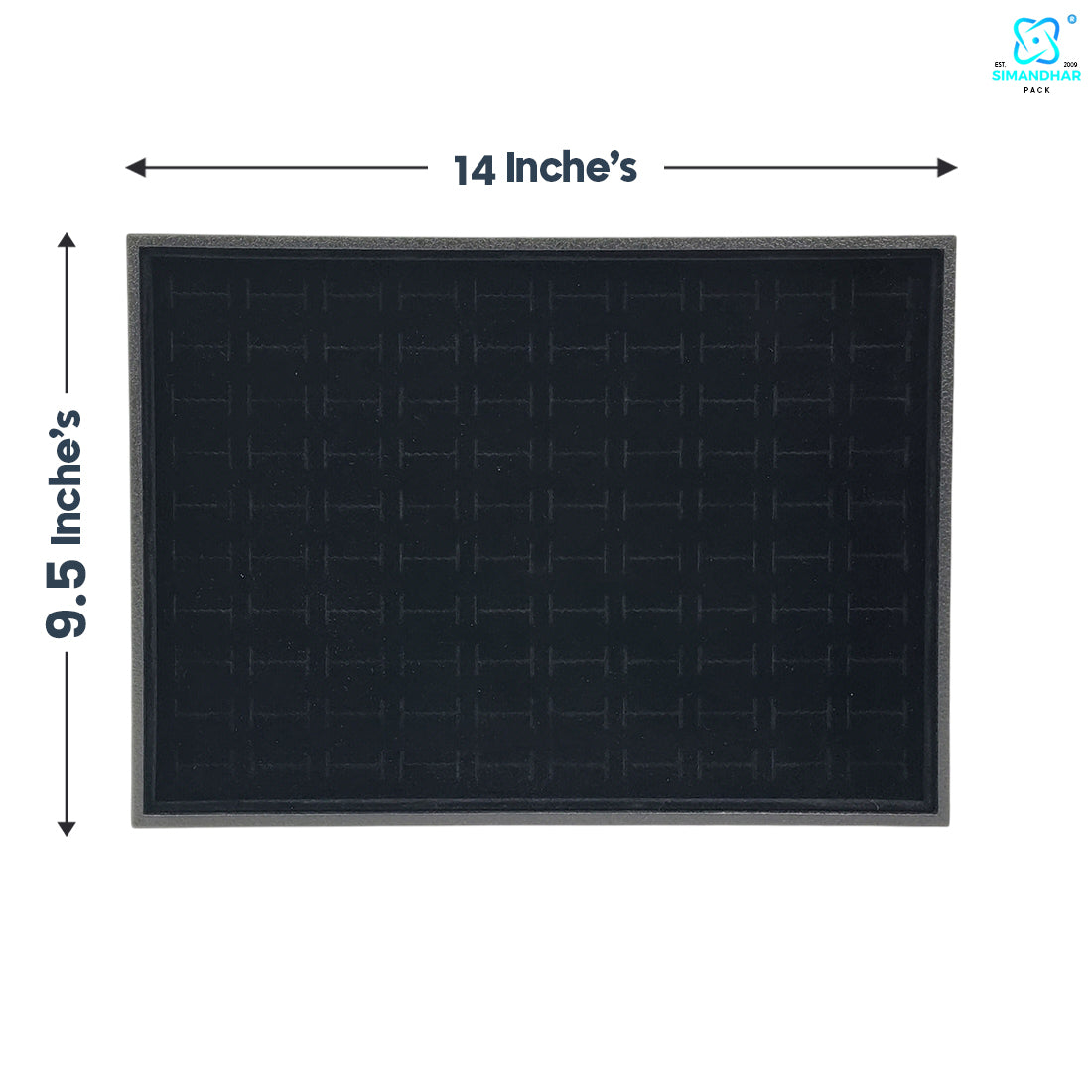 Compact Ring Organizer Tray for Rings Collection