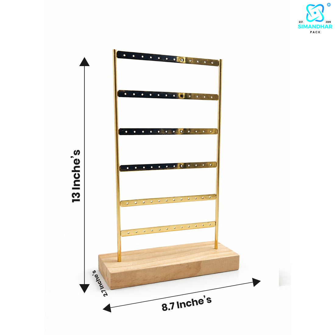 Professional Earrings Display Stand for Jewellery Showroom