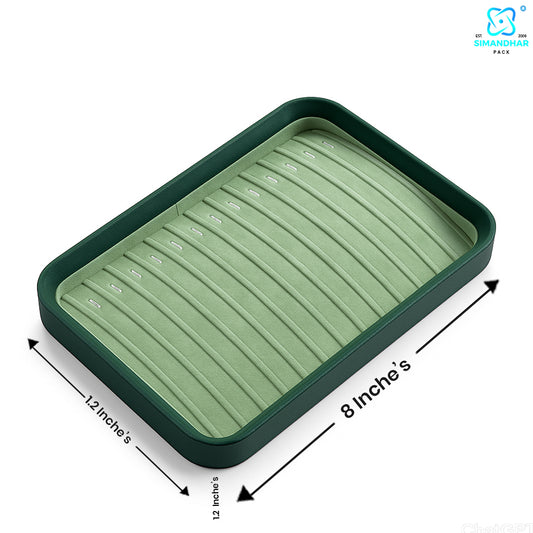 Chain Pendant Jewellery Tray – Elegant Display Organizer with Soft Velvet Lining