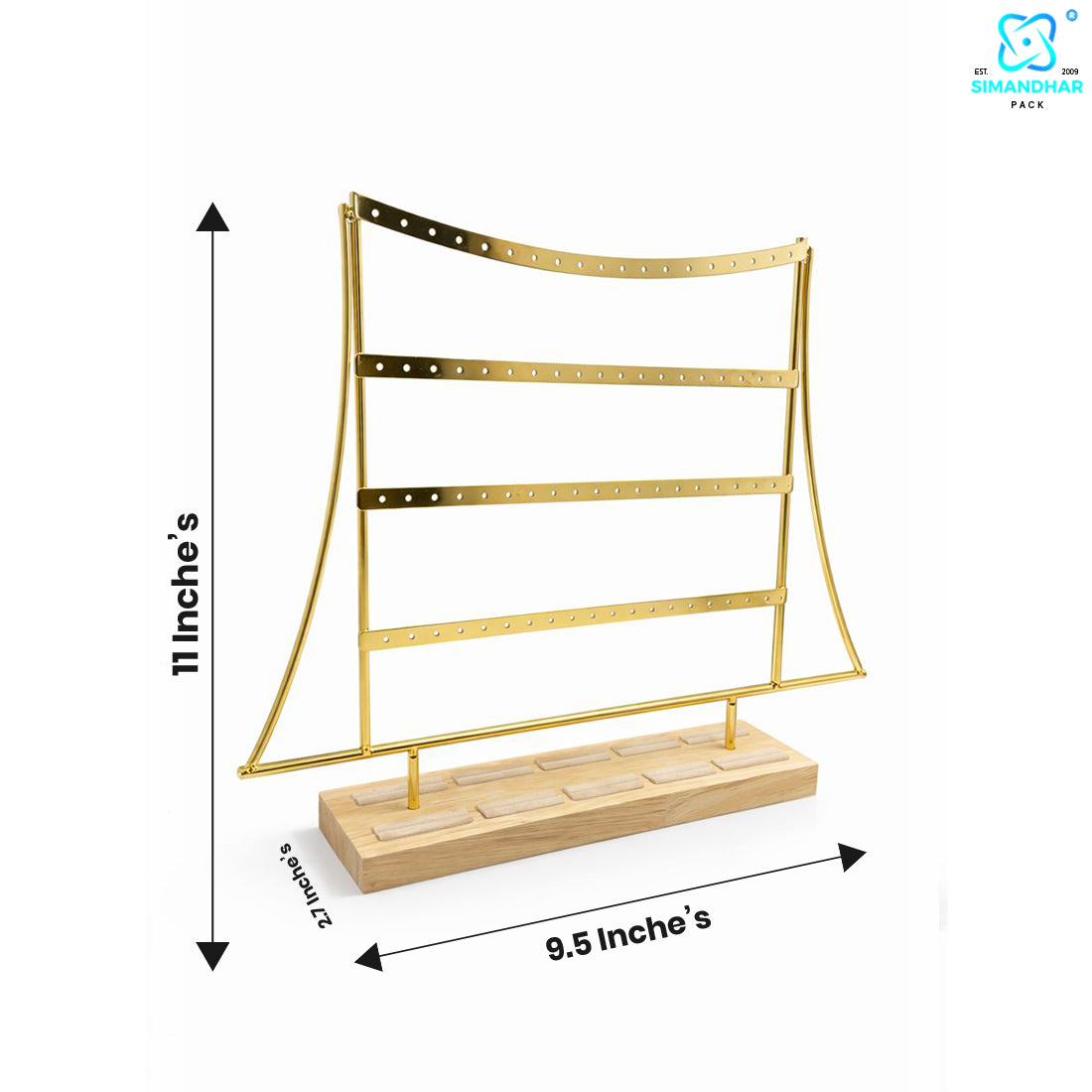 Jewellery Earrings Organizer Stand – Lightweight & Durable