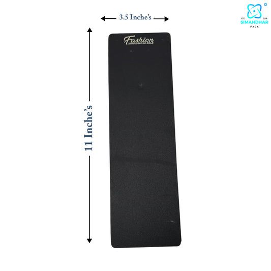Black Jewellery Display Card – Plastic Set Card for Earrings & Necklace