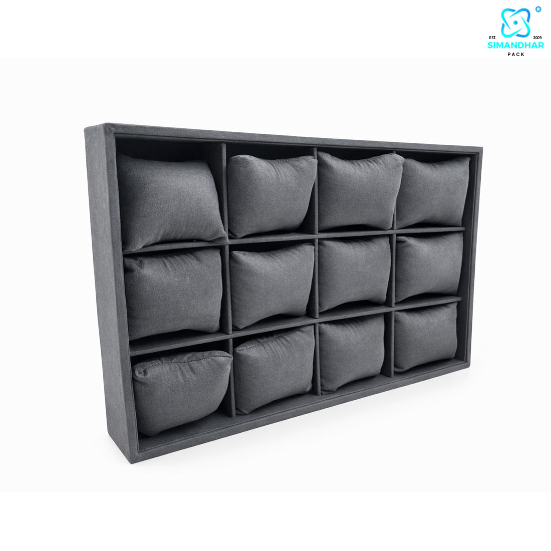 Premium Watch, Kada & Bracelet Cushion Tray for Jewellery Display