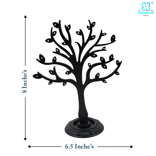 Tree Style Plastic Earring Display Stand for Shop
