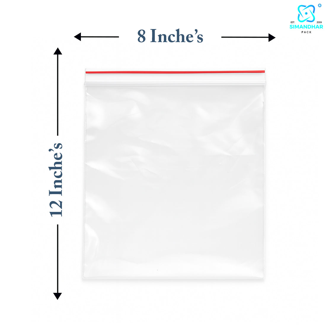 Transparent Zip Lock Bag for Food and Jewellery Packaging