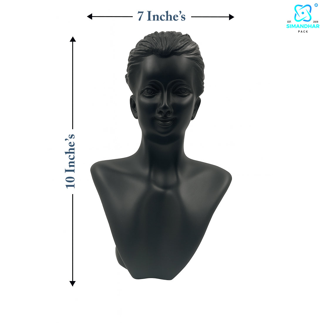 Professional Mannequin Jewellery Stand – Ideal for Retail & Craft Shows