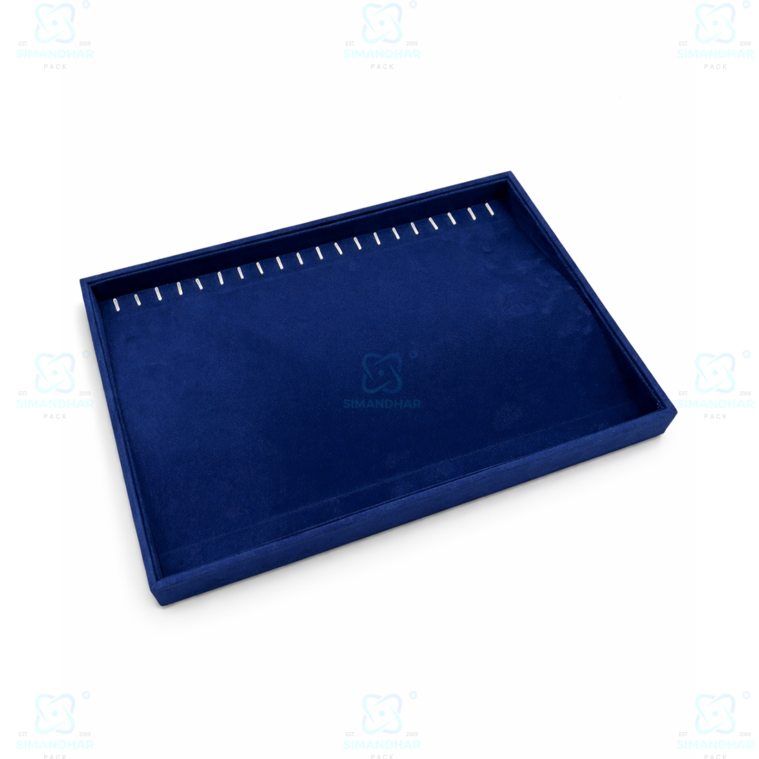 Luxury Velvet Chain Tray for Necklace & Pendant Display
