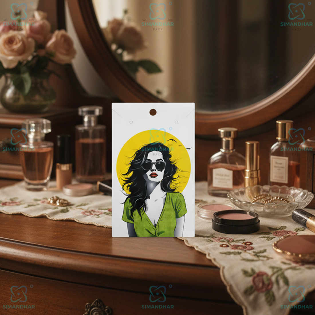 Baby Chain Packing Card for Jewellery | Pendant Necklace Display Card