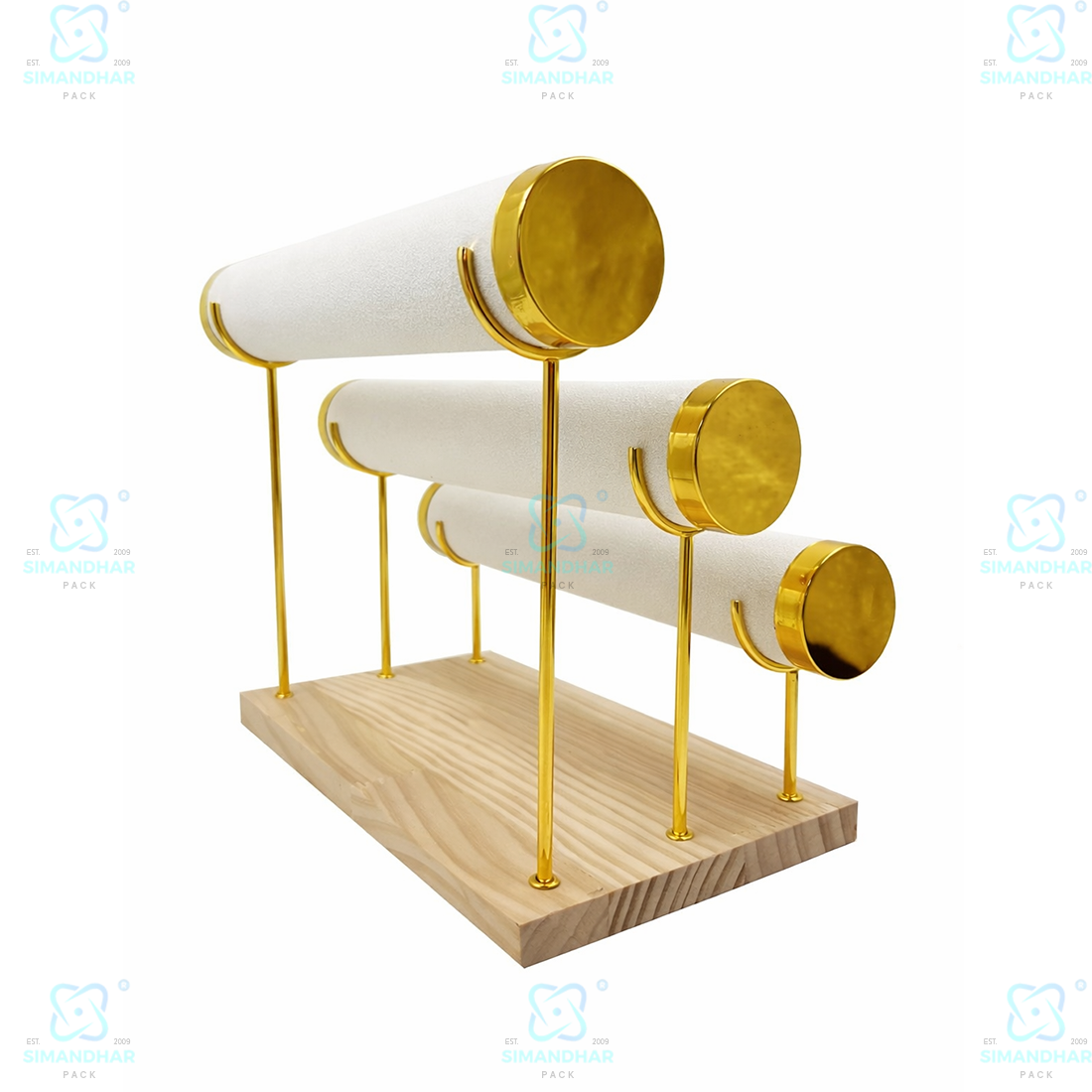 Velvet Bangle Display Stand – Anti-Scratch Jewellery Holder