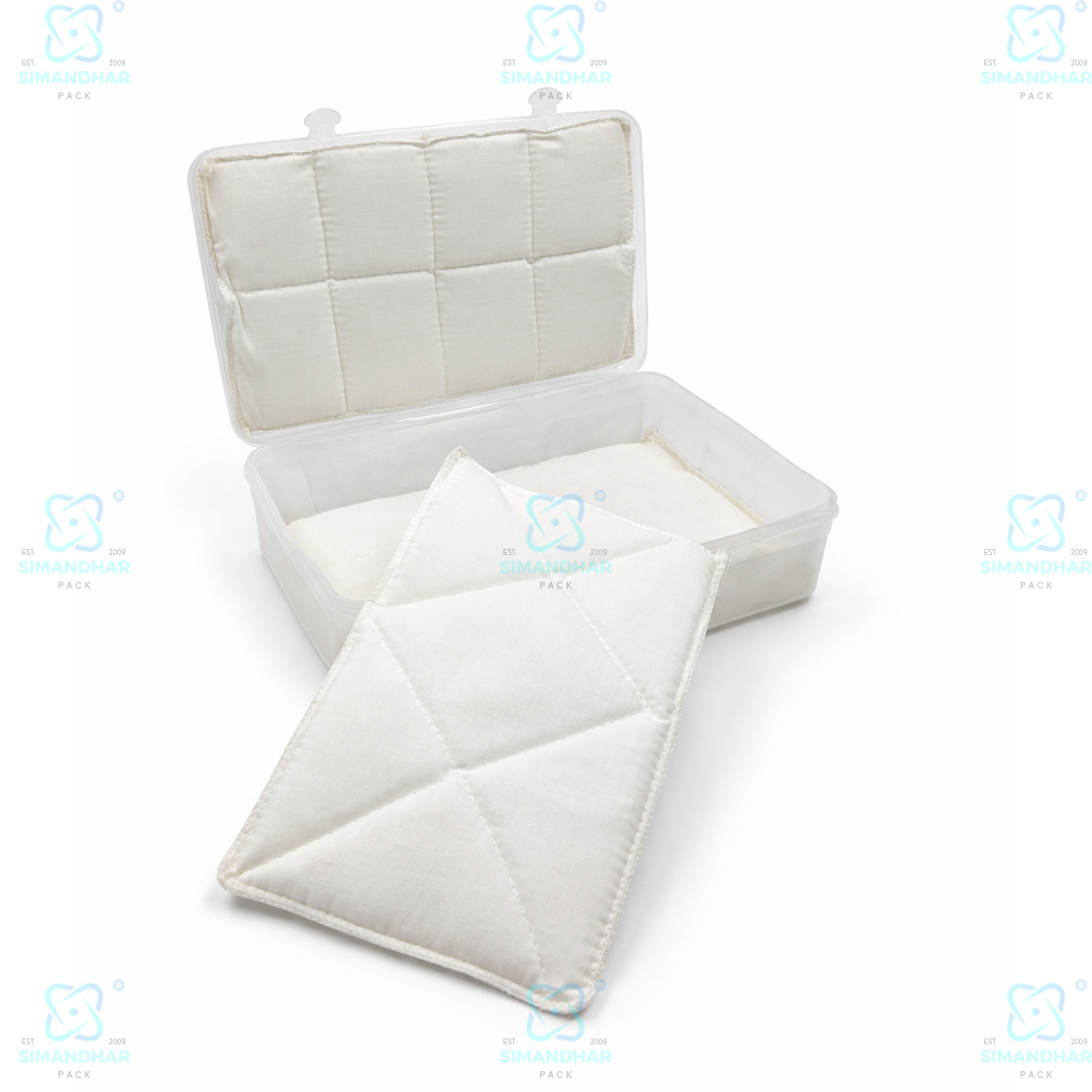 Compact Plastic Jewellery Organizer with Cushion Cotton Padding – Anti Tarnish Storage Box
