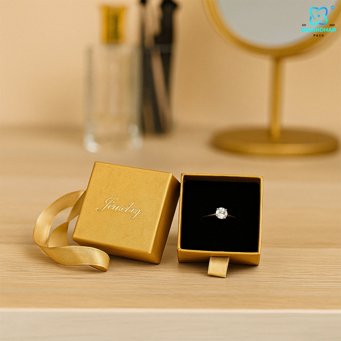 Fancy Paper Box for Jewellery Organizer – Stylish & Durable Storage