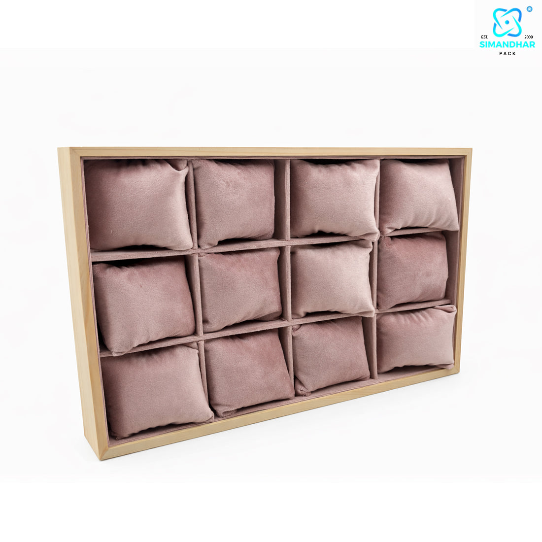 Premium Watch, Kada & Bracelet Cushion Tray for Jewellery Display