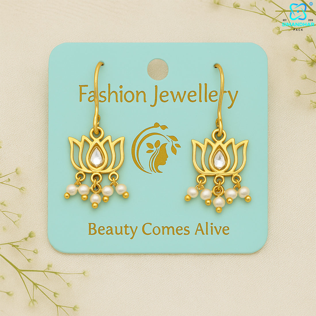 Jewelry Display Cards for Studs – Ideal for Boutiques, Exhibitions & Online Sellers