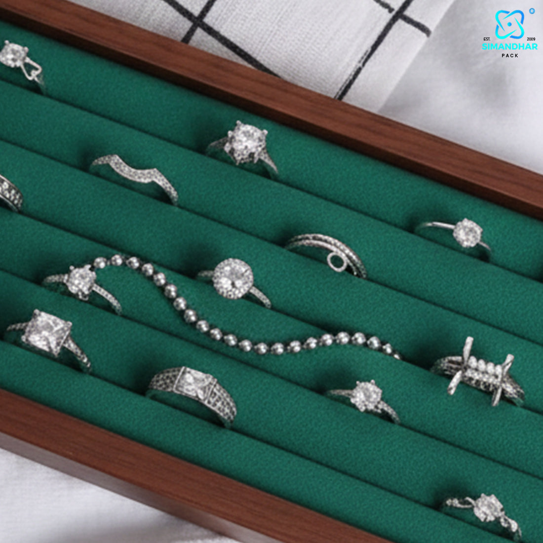 Elegant Fancy Bangles and Rings Jewellery Combo