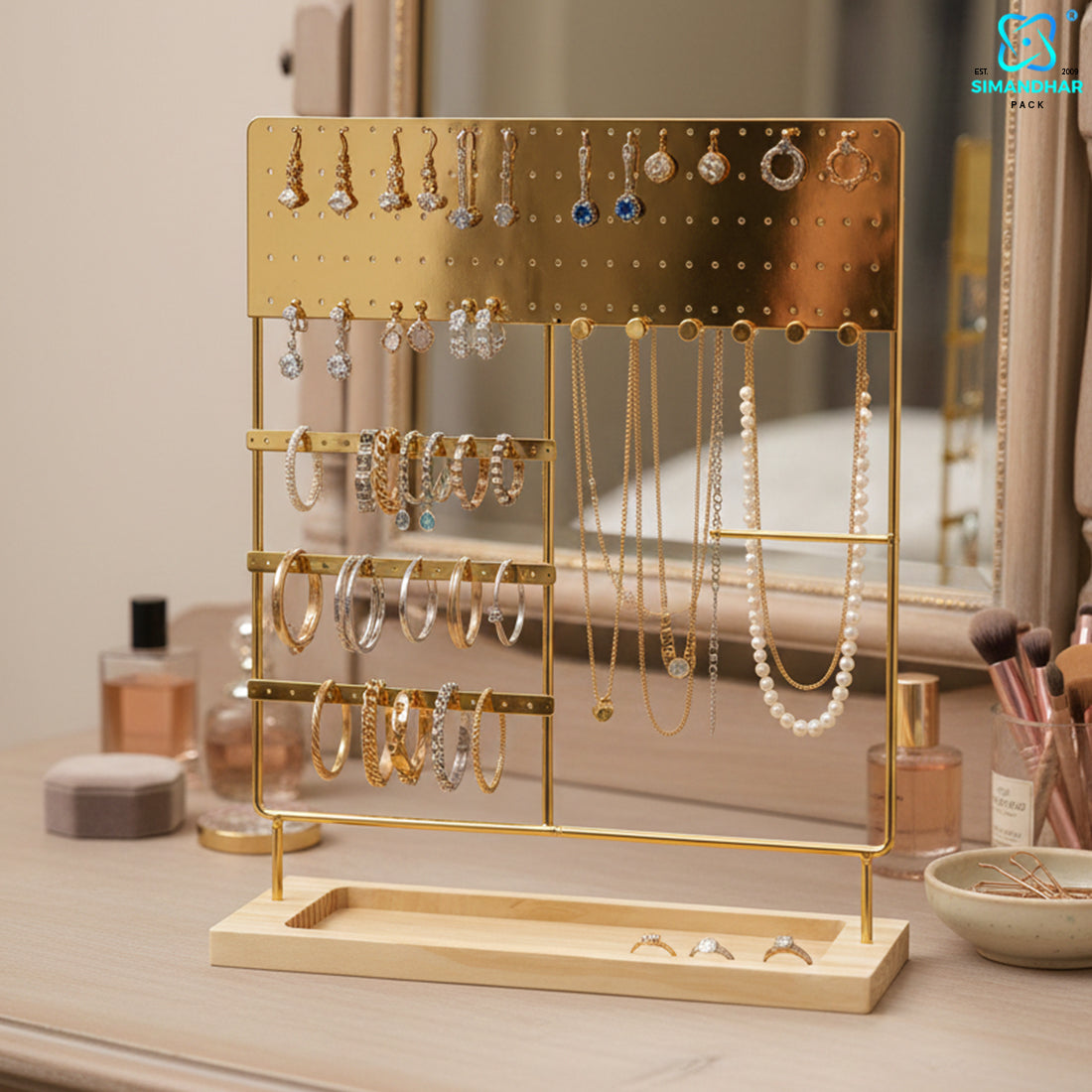 Durable Earrings Holder Stand for Jewellery Display