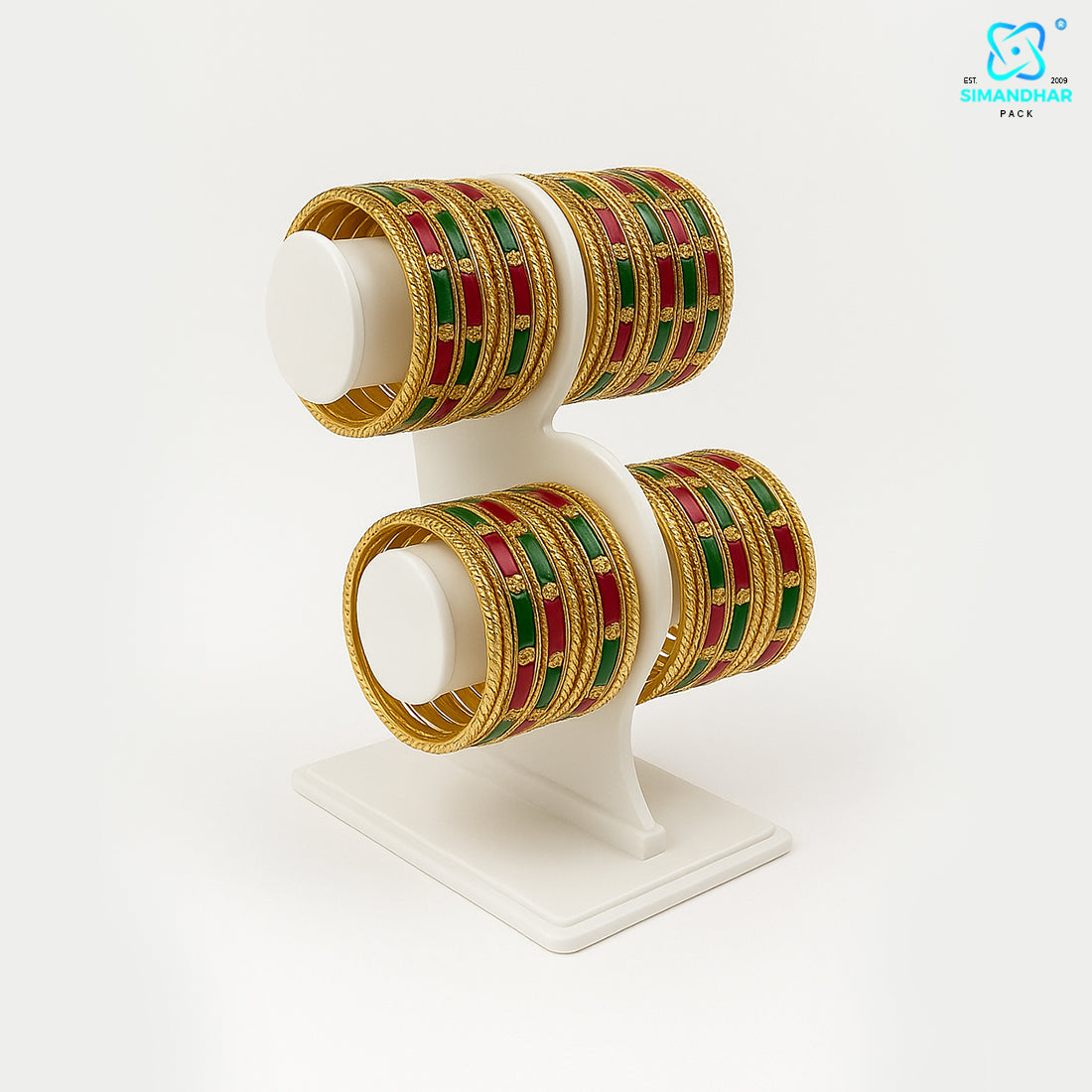 white,Black Plastic 2 Step Jewelry Bangle Display Stand Holder For Jewelry Storage And Jewelry Shop