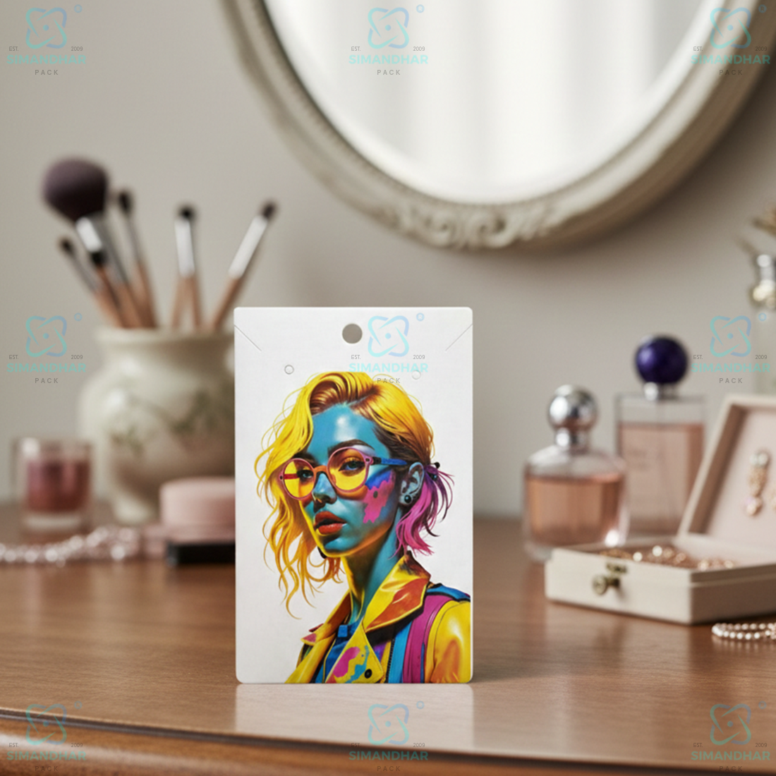 Jewellery Baby Chain Card Premium |  Necklace Pendant Display Card
