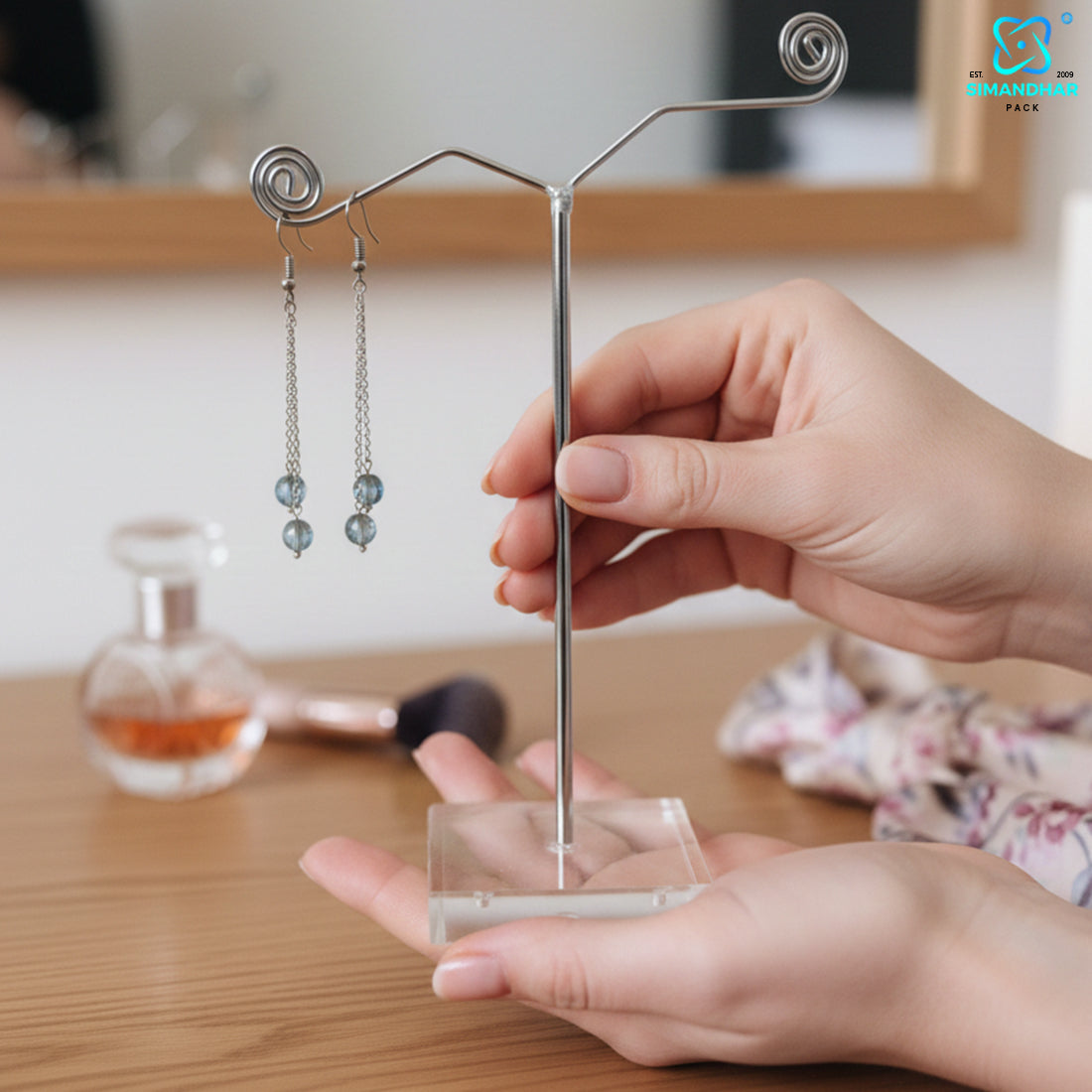 Luxury Jewellery Earring Stand for Shop Display