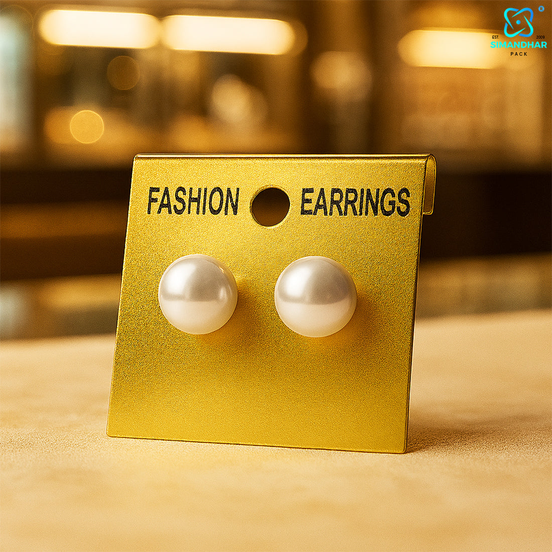 Earring Display Cards for Studs – Premium Look