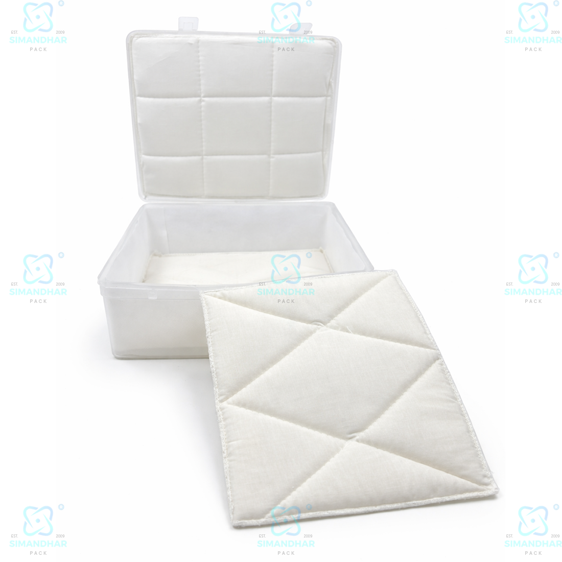 Compact Plastic Jewellery Organizer with Cushion Cotton Padding – Anti Tarnish Storage Box
