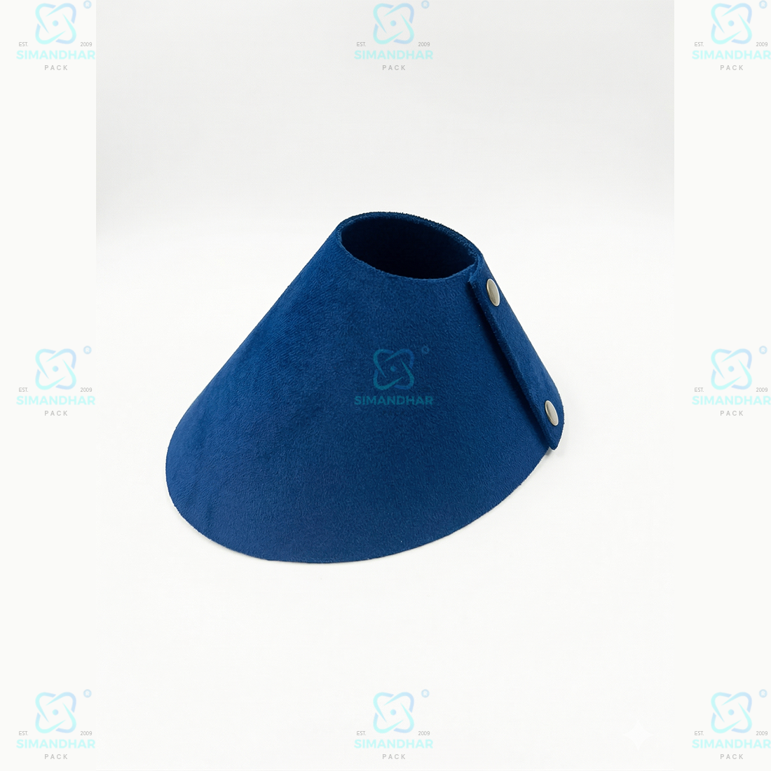 Premium Quality Leather Velvet Foldable Necklace Statue for Jewellery Display | Elegant Necklace Stand