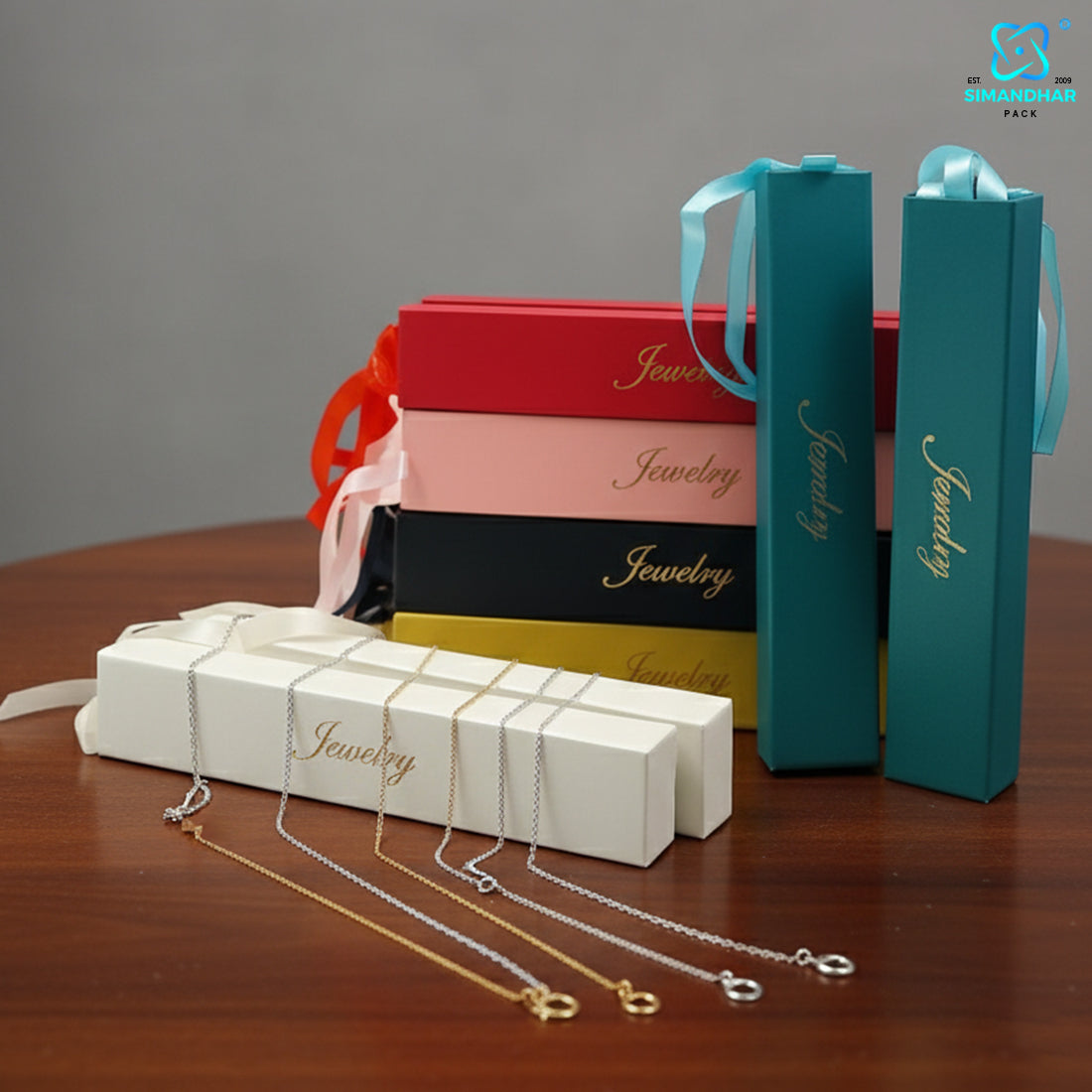 Fancy Paper Box for Jewellery Organizer – Stylish & Durable Storage