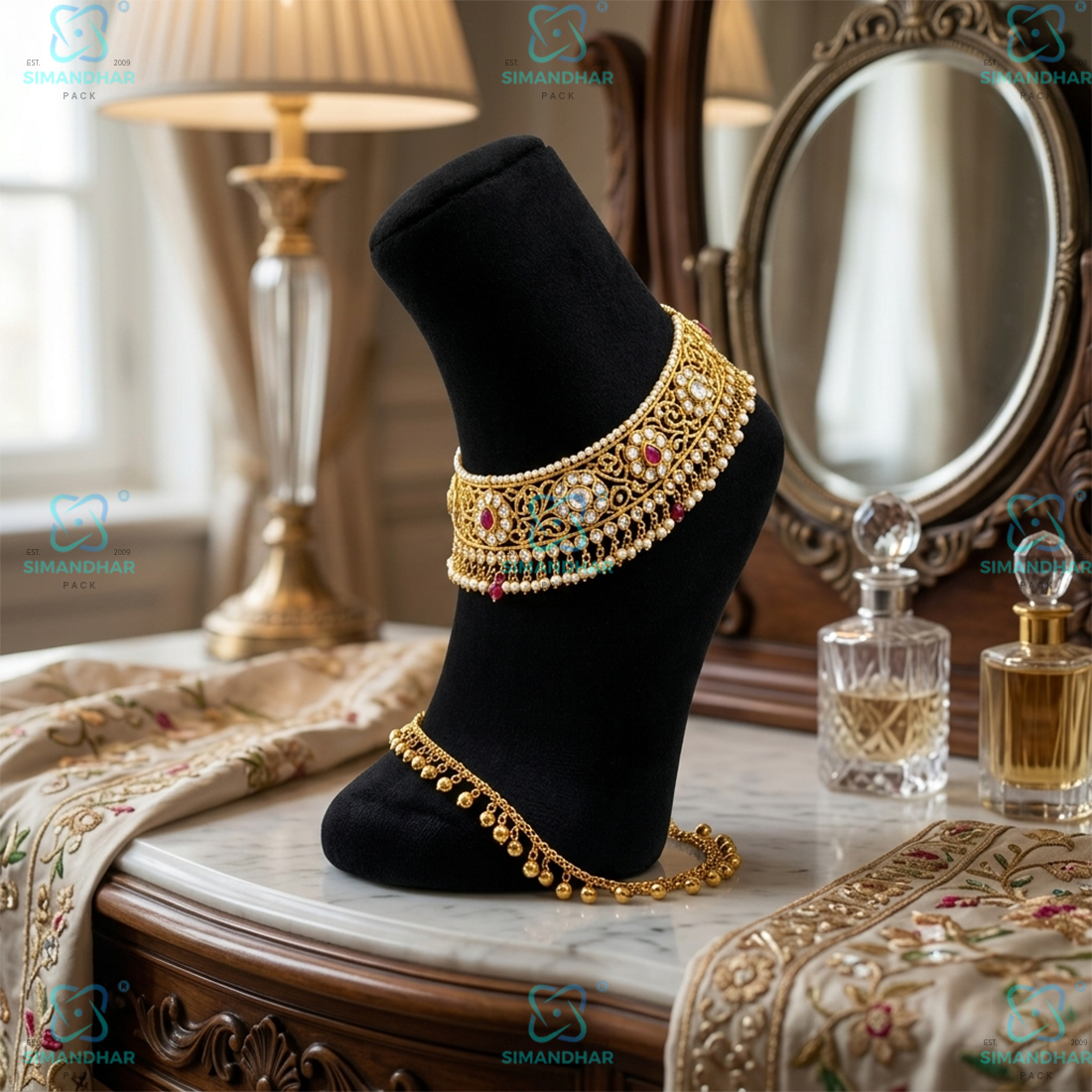 Mannequin Anklet Display Foot Leg Pair for Jewellery, Payal, Shoes, Heels Display or Other Multipurpose Works (Copy)