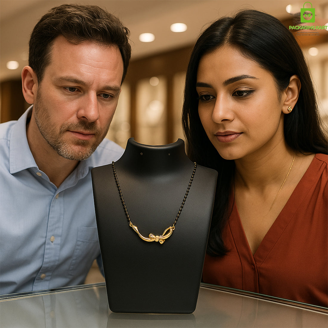 Elegant Plastic Jewellery Display Bust – Premium Stand for Showcasing Neckpieces (Copy)