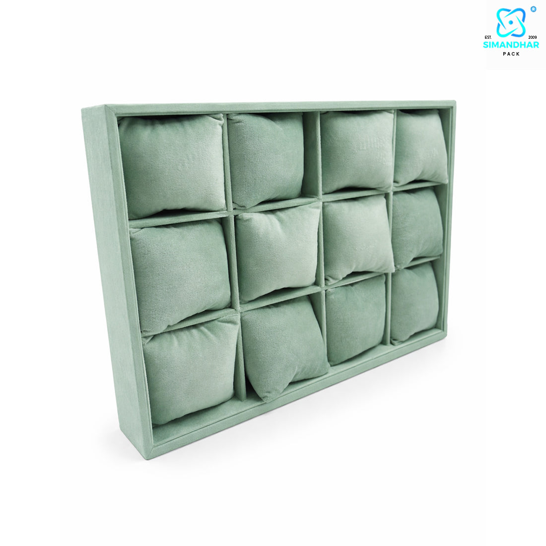 Premium Watch, Kada & Bracelet Cushion Tray for Jewellery Display