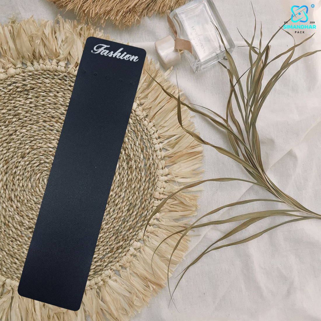 Premium Black Set Card for Fashion Jewellery Presentation