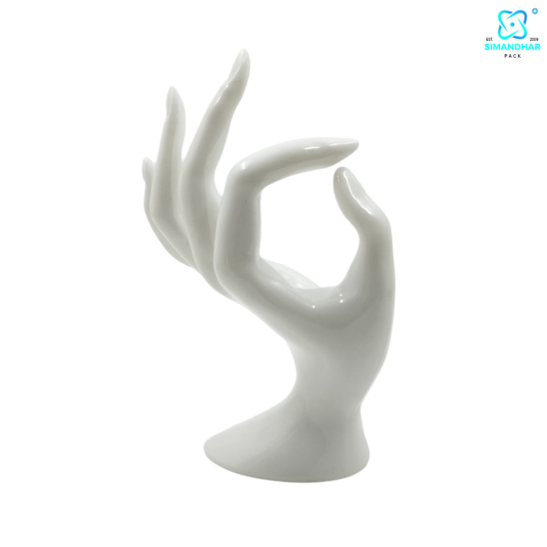 Mannequin OK Hand Finger Jewellery Glove Ring Bracelet Display Stand Holder Mannequin