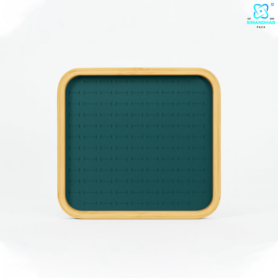 Premium Green Jewellery Ring Tray – Elegant Storage Solution