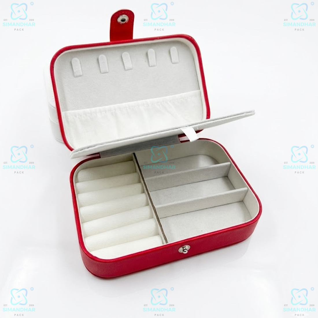 Jewellery Organizer Case for Rings, Earrings, Necklaces & Bracelets