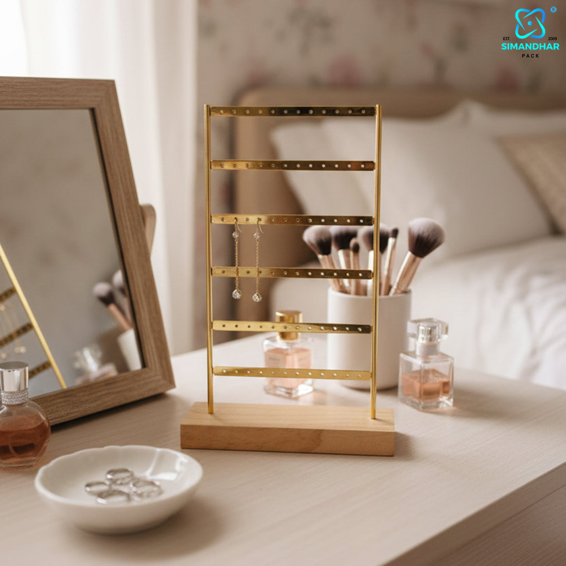 Professional Earrings Display Stand for Jewellery Showroom