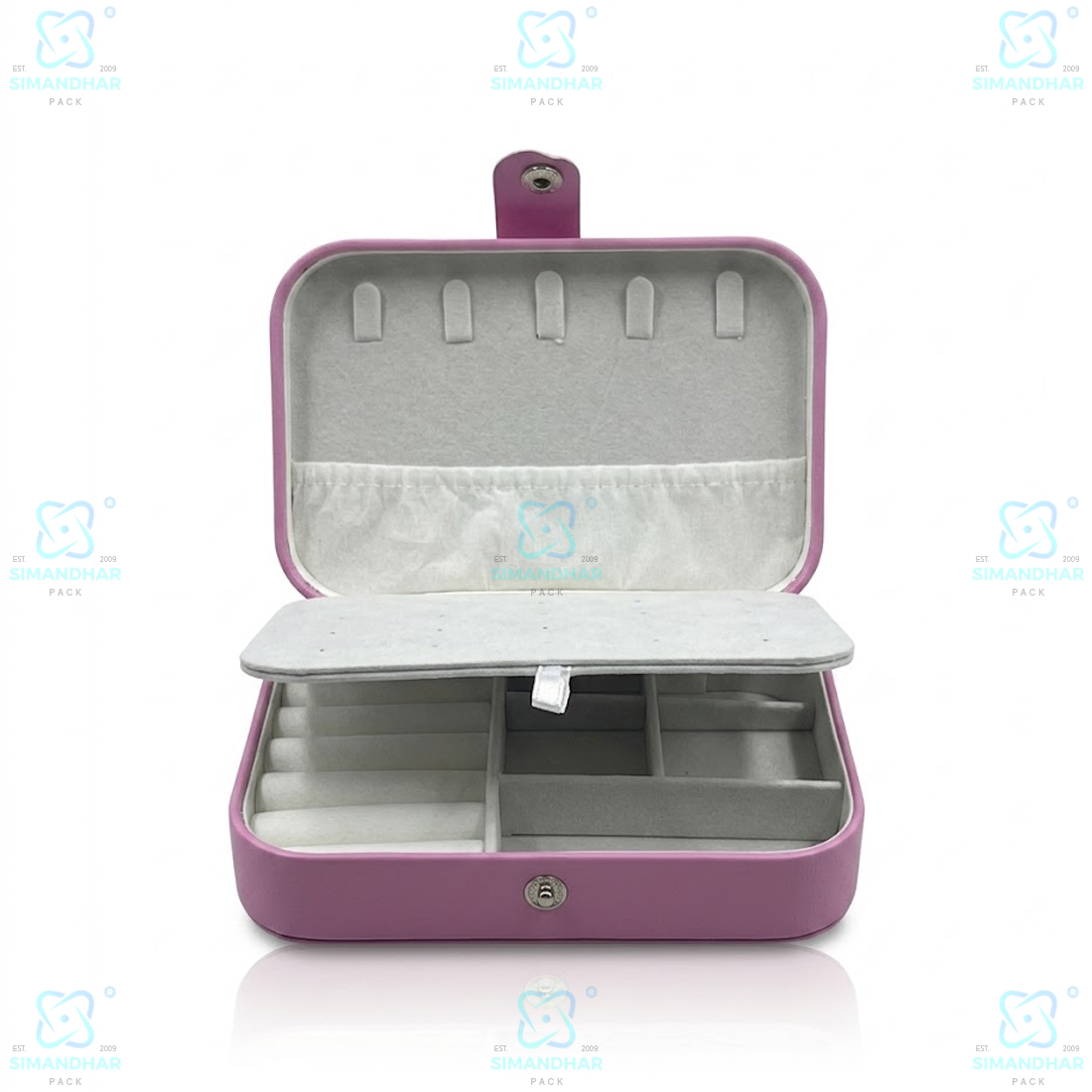 Jewellery Organizer Case for Rings, Earrings, Necklaces & Bracelets