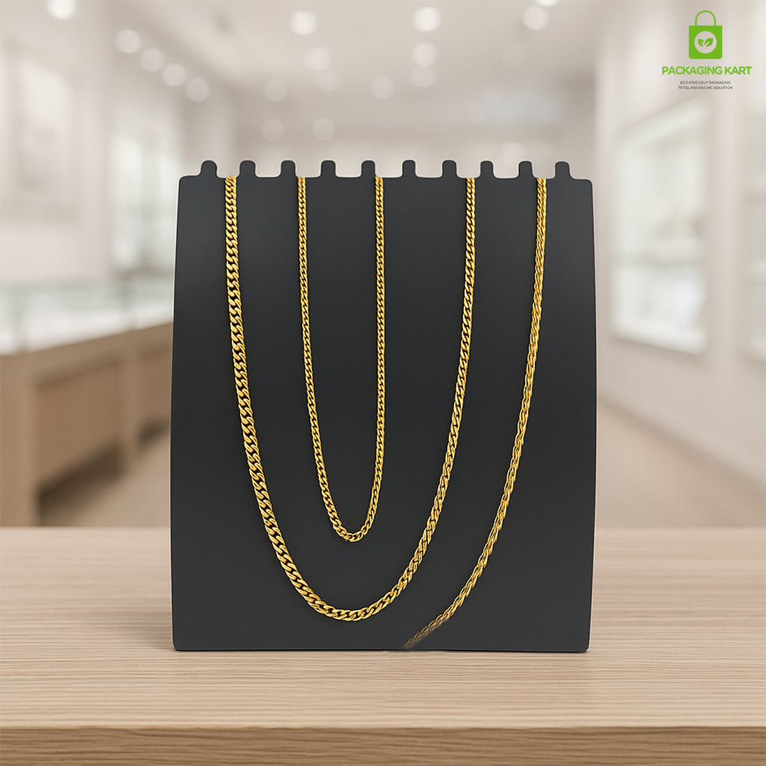 Elegant Chain Stand Organizer – Stylish Necklace & Chain Display Holder