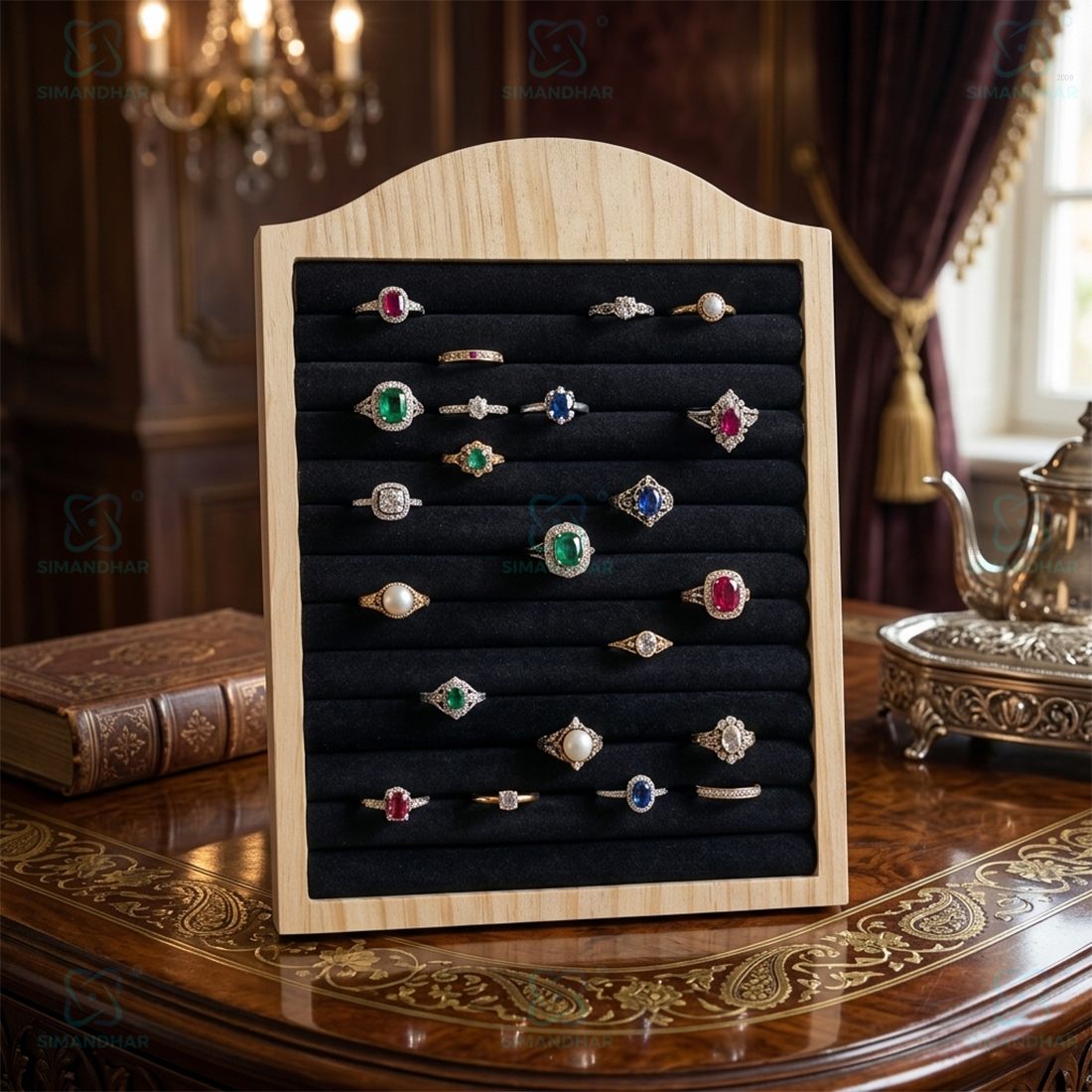 Professional Earring & Ring Display Stand for Jewellery Shops