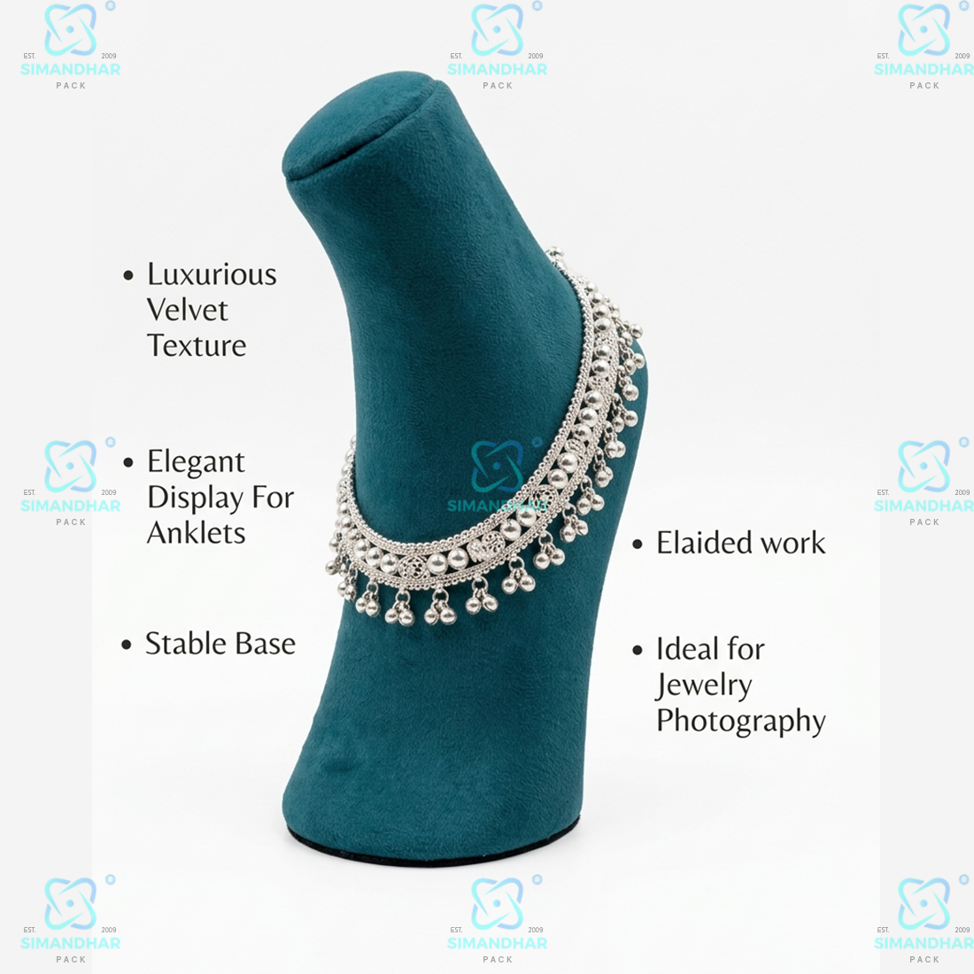 Mannequin Anklet Display Foot Leg Pair for Jewellery, Payal, Shoes, Heels Display or Other Multipurpose Works (Copy)