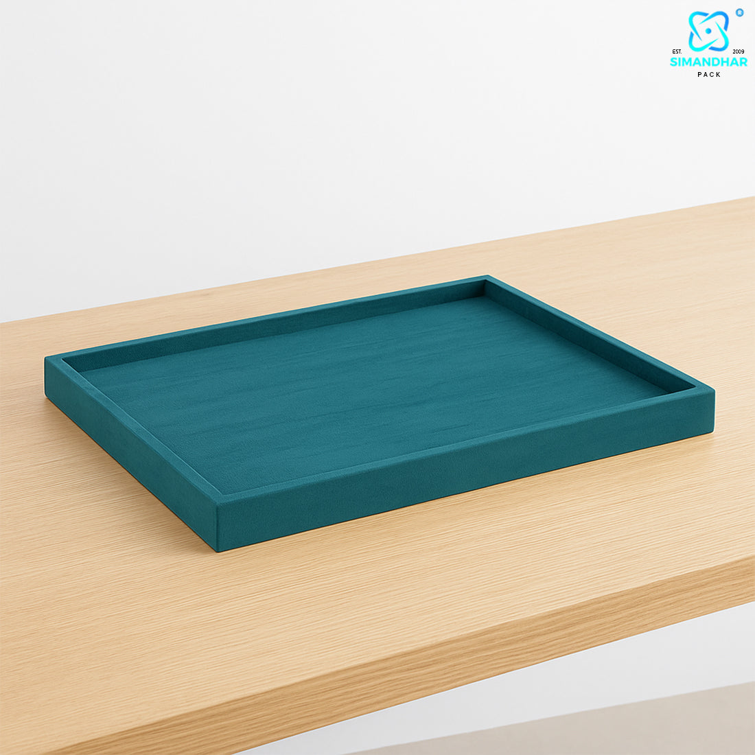Elegant Green Jewellery Tray – Ring Arrangement